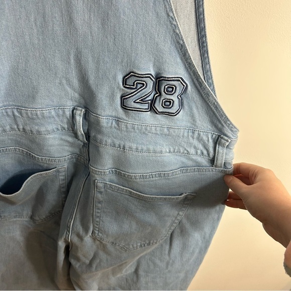 Disney Parks Our Universe Denim Bub Overalls NWT Medium Blue Jean - Picture 5 of 10